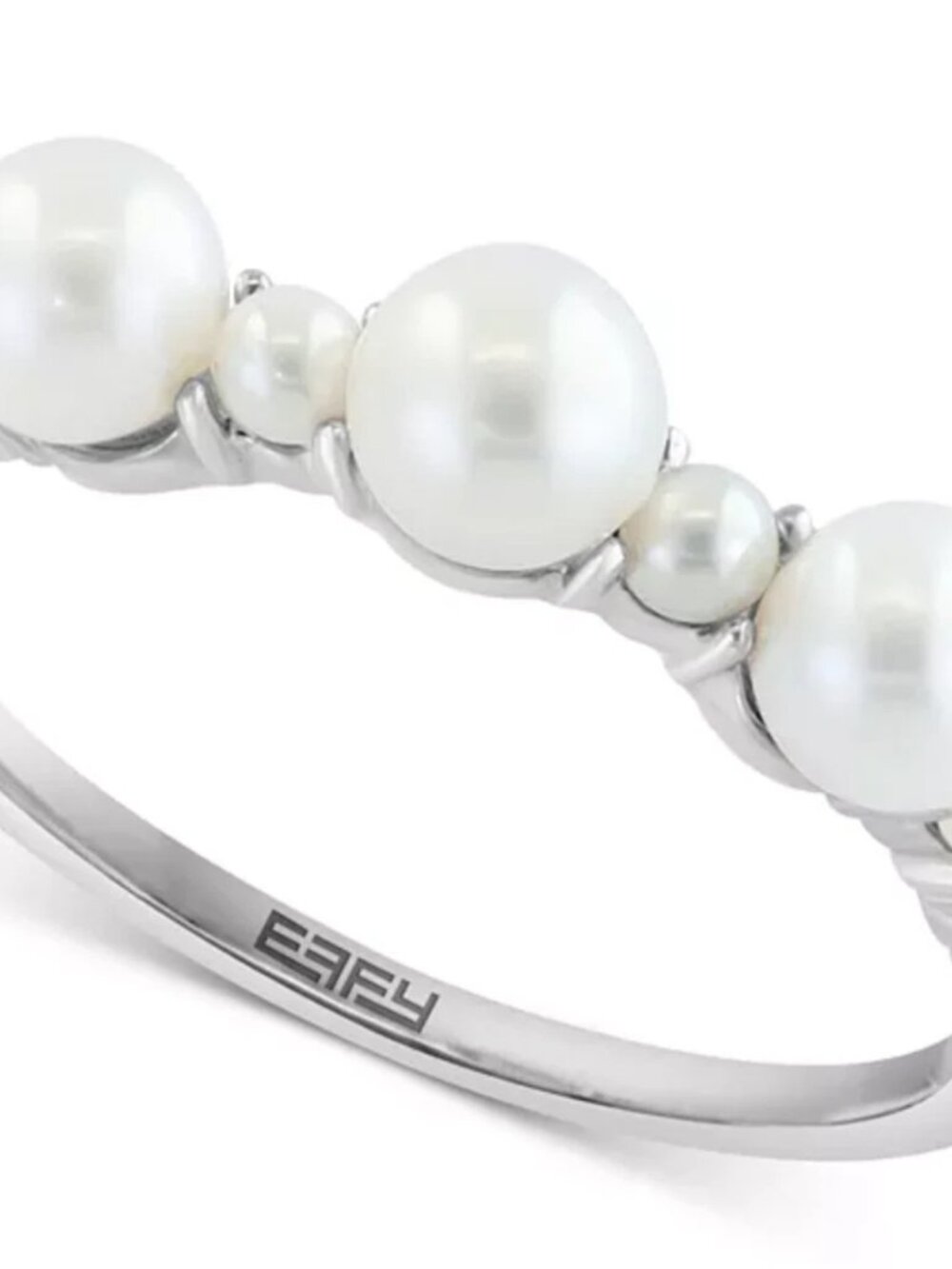 Effy Freshwater Pearl (2-4mm) Ring in Sterling Silver - Sterling Silver